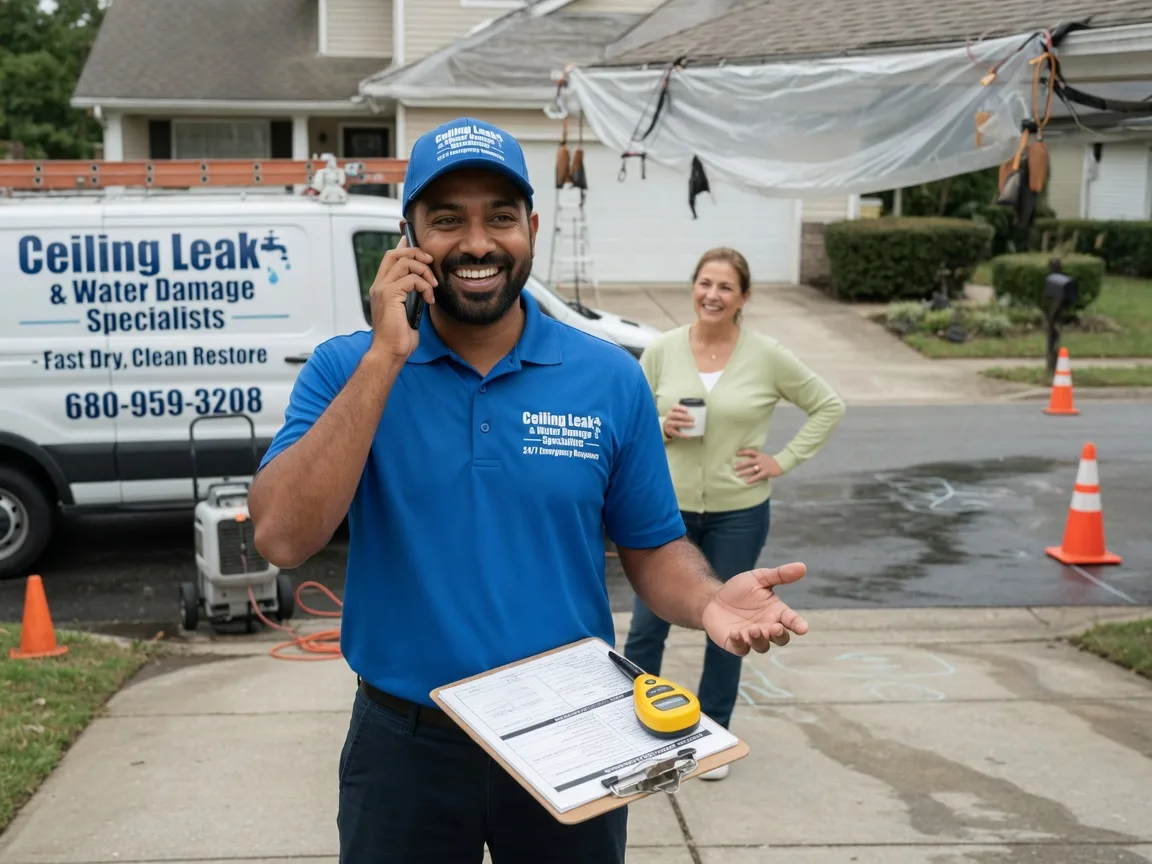 Ceiling Leak Cleanup Aimwell, LA FAQs