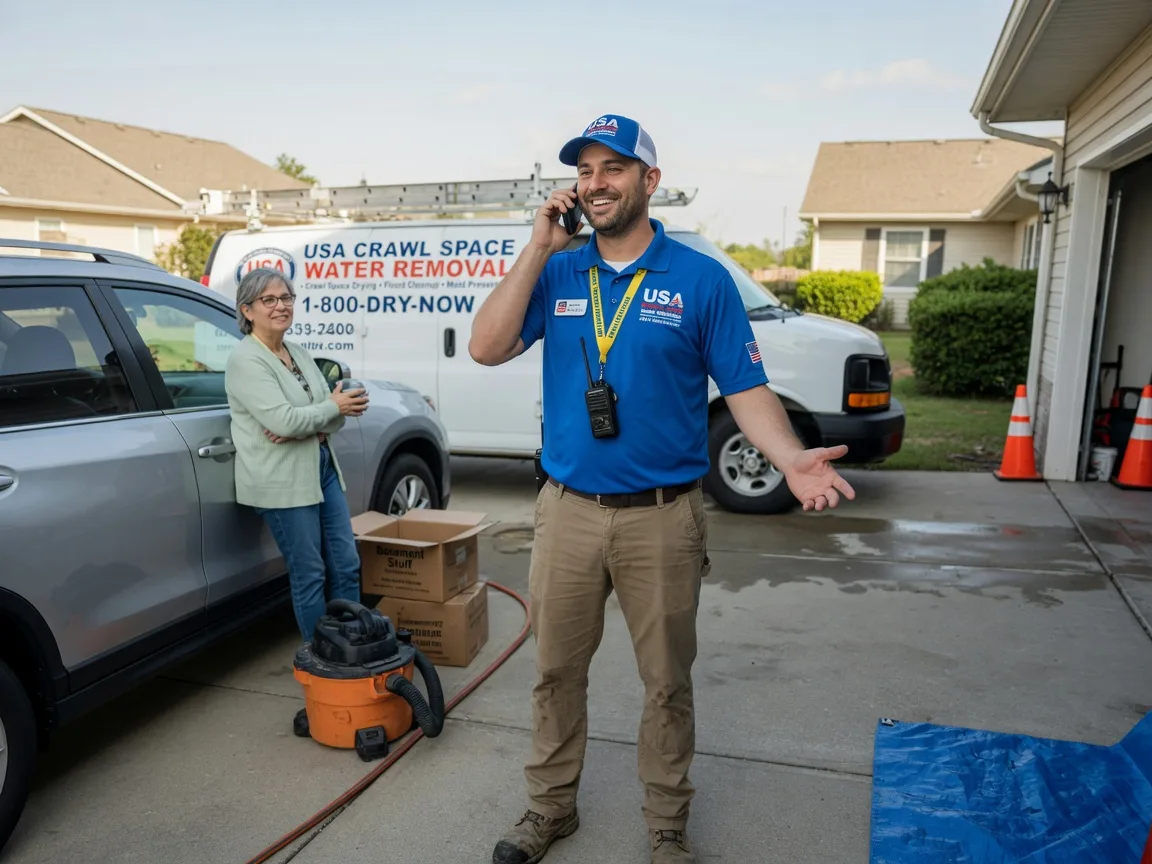 Crawl Space Water Removal Aimwell, LA FAQs